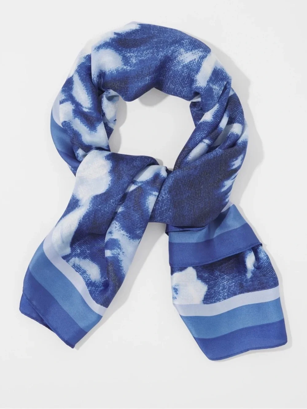 WHBM Floral Square Scarf